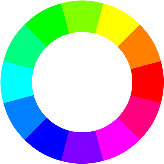 Circulo Cromatico Sobre Fondo Blanco - Double Complementary Colors (600x600), Png Download