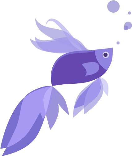 Windows 8.1 Beta Fish (1024x576), Png Download