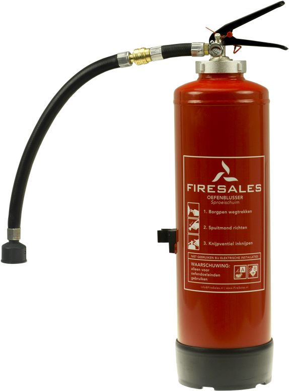 Fireware Practice Fire Extinguisher - Cylinder (843x843), Png Download