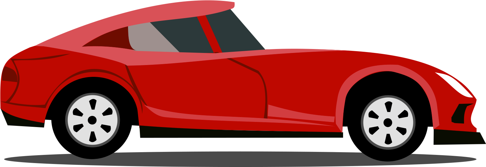 Download - Sports Car (1884x650), Png Download