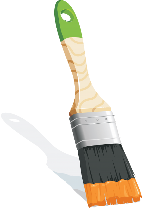 Free Png Download Paint Brush Clipart Png Photo Png - Brush (481x705), Png Download