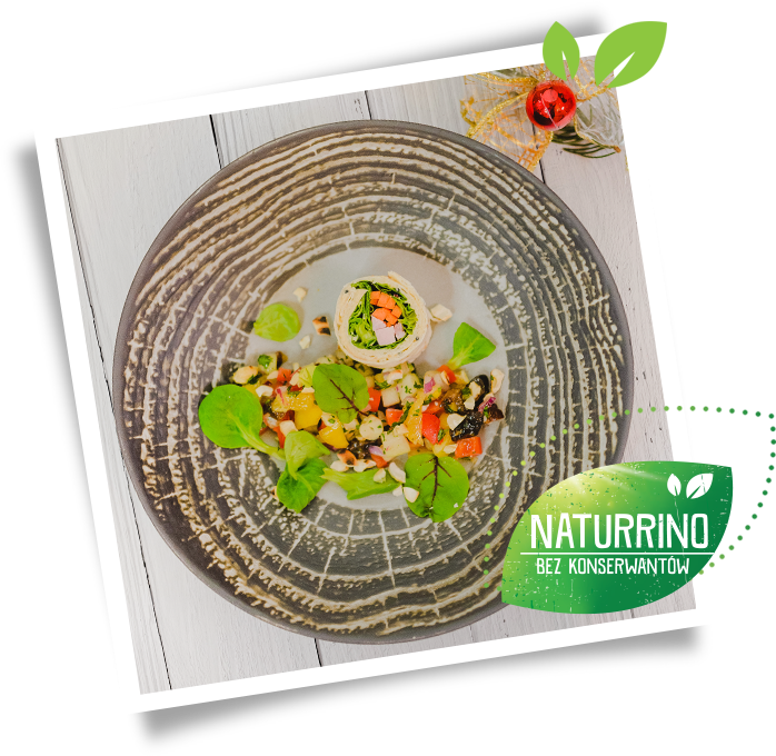 Wraps With Spicy Fruit Salad - Rose (698x680), Png Download