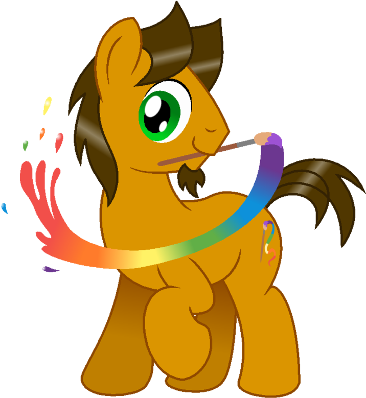 Me And My Paint Brush By Aleximusprime Ⓒ - Animated Paint Brushes (900x884), Png Download