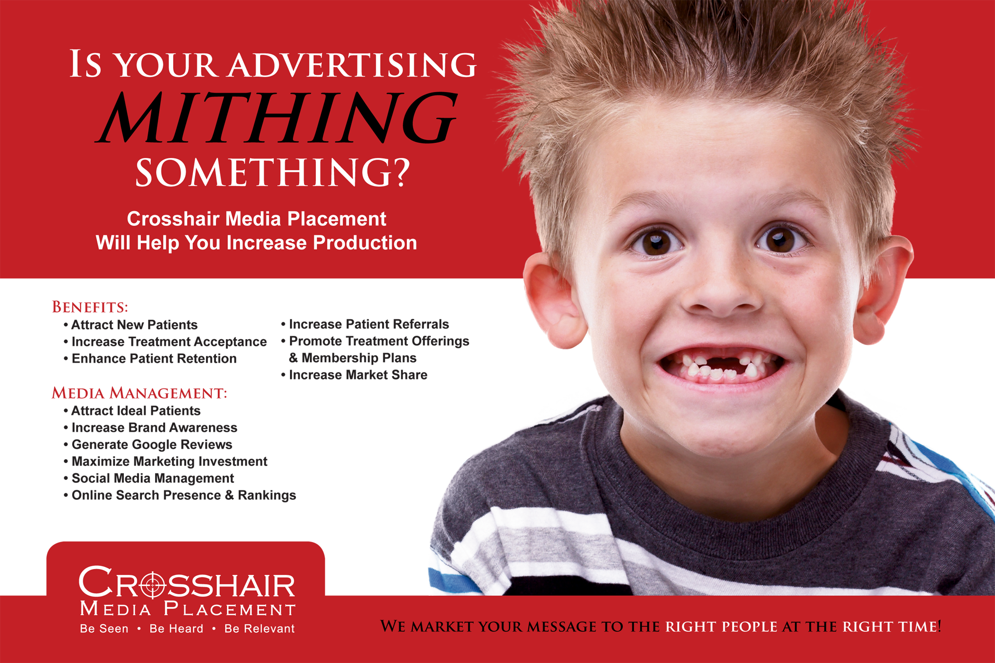 Crosshair Dental - Listen And Women Can T (2000x1333), Png Download