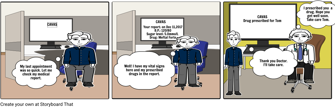 User-patient - Cartoon (1164x385), Png Download