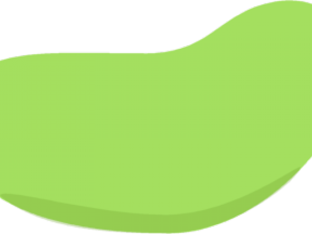 Jelly Bean Clipart Kidney Shape - Green Jelly Beans Png (640x480), Png Download