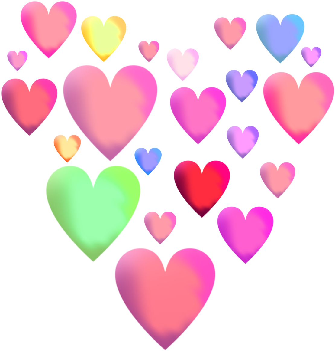 Background Hart Hearts Pattern - 하트 무늬 (1280x1280), Png Download