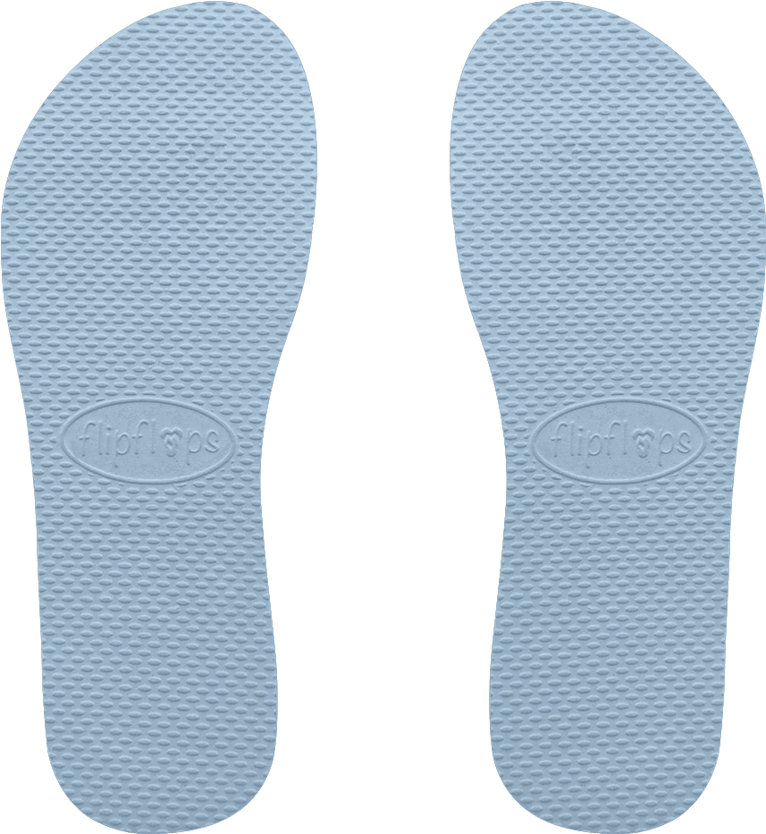 Gray - Flip-flops (1000x1000), Png Download