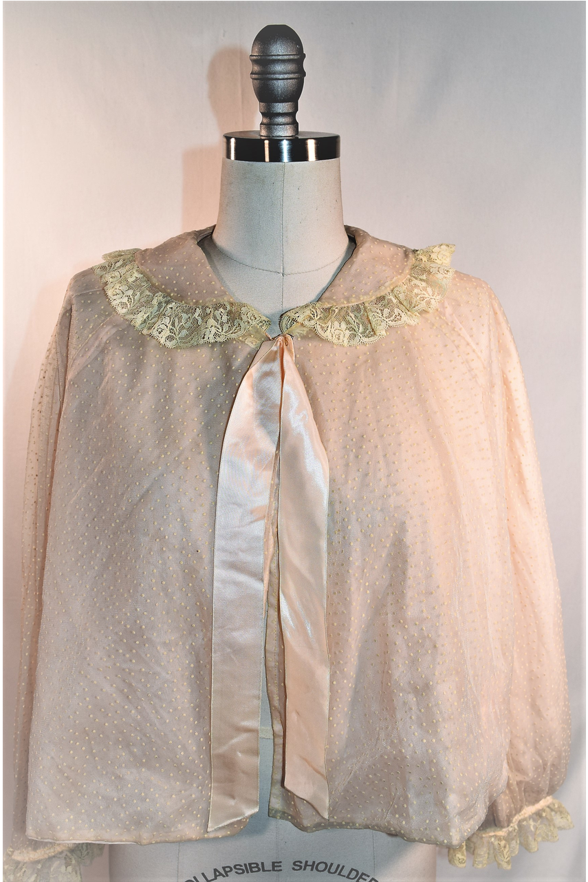Vintage Stella Fraqim Delicate Damsel Cape Shirt Of - Cape (1280x1280), Png Download