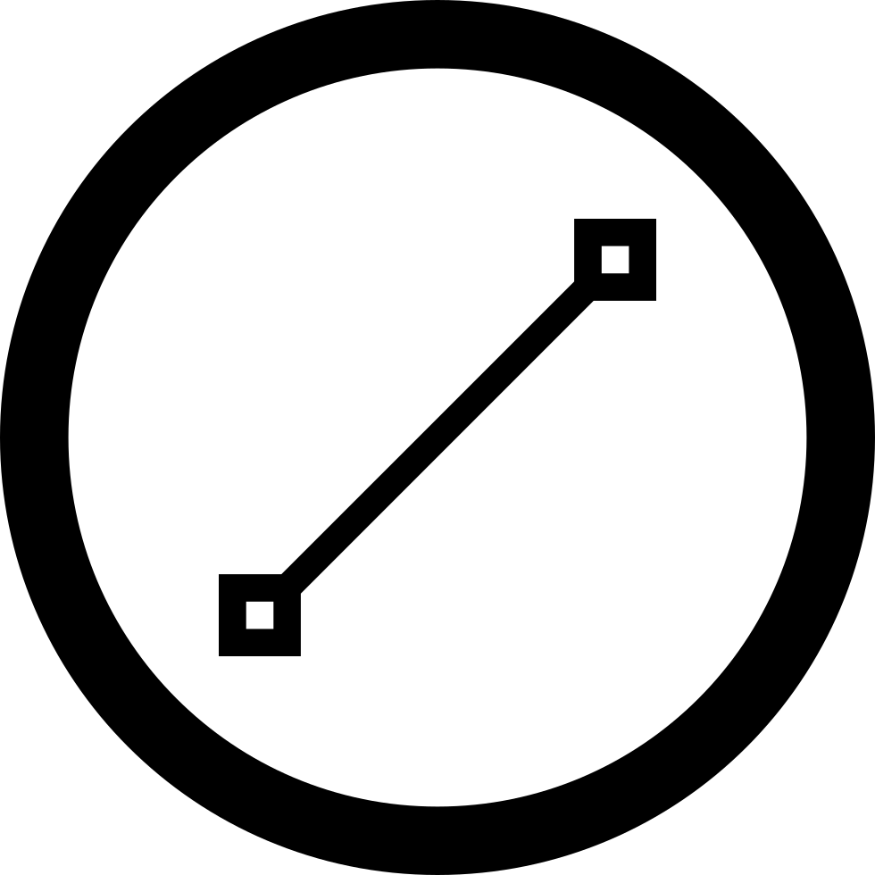 Dot Line Comments - Compressed Gas Whmis Symbol (980x980), Png Download