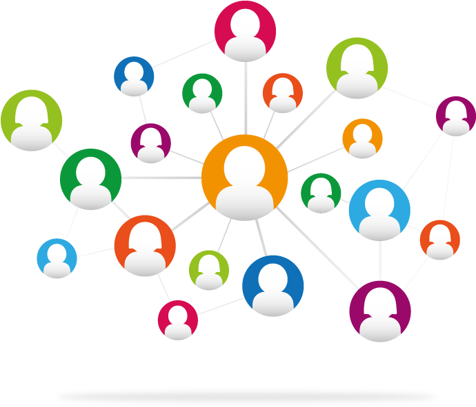 Don't Let Collaboration Be Tied Down By Geographical - Community Social Network (800x661), Png Download