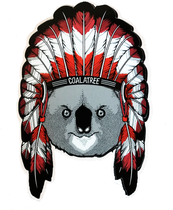 Coalatree Red Headdress Logo Sticker Pack - Coalatree (752x752), Png Download