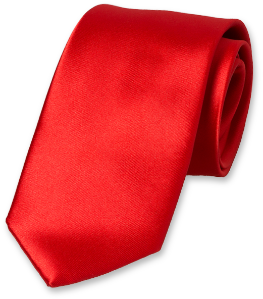 Red Polyester Tie (624x624), Png Download