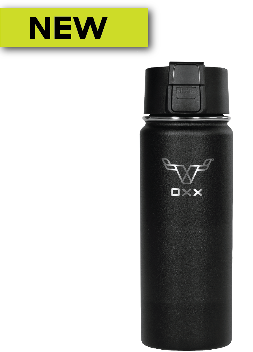 18oz Oxx Insulated Coffee Bottle - Water Bottle (1250x1250), Png Download