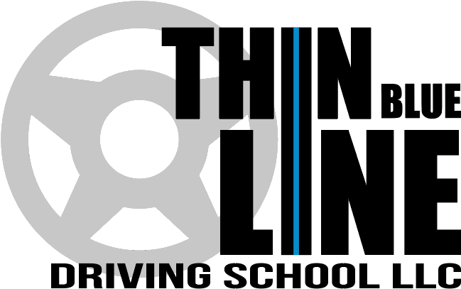 Thin Blue Line Driving School, Llc - Graphic Design (763x478), Png Download