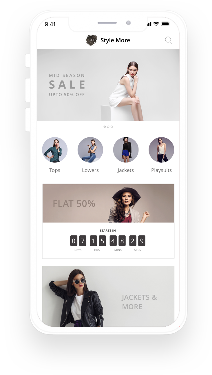 Flash Sale Banners On Shopify - Online Advertising (732x1294), Png Download