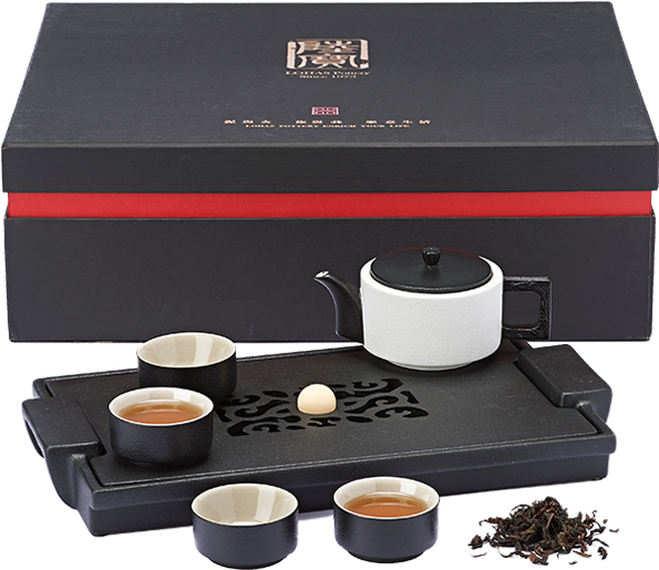 White Dragon Tea Set - Bancha (600x600), Png Download