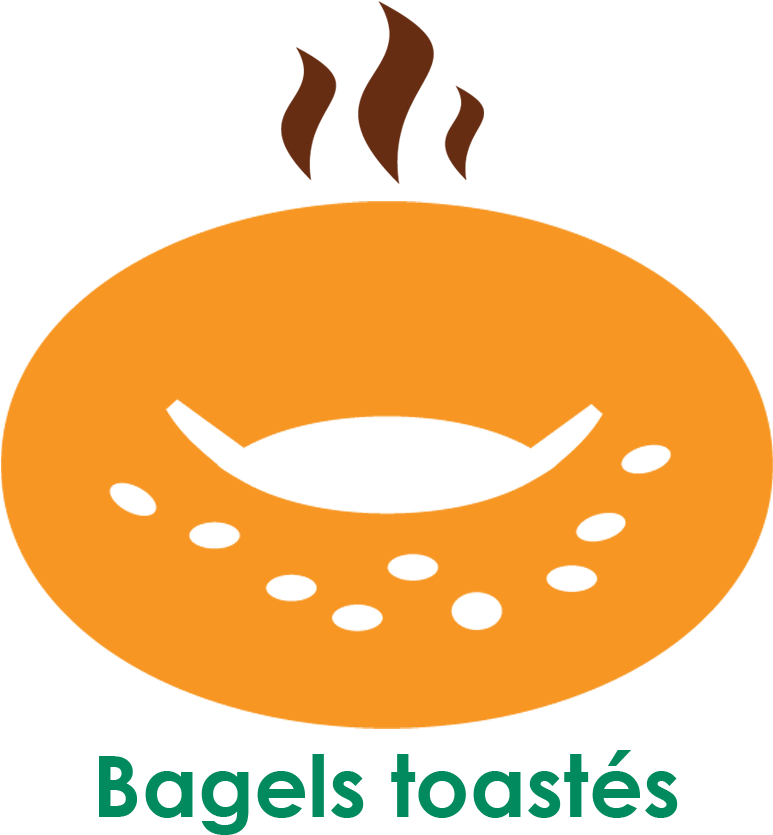 Bagels Grillés - Arts And Crafts Clip Art (1100x886), Png Download