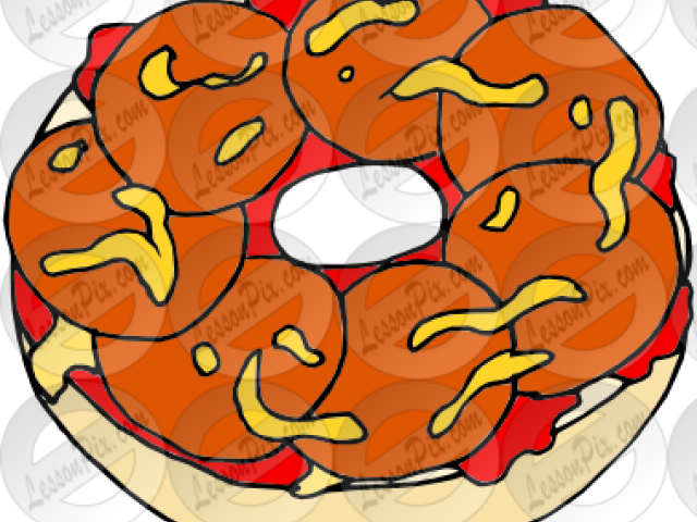 Pizza Bagel Clipart (640x480), Png Download
