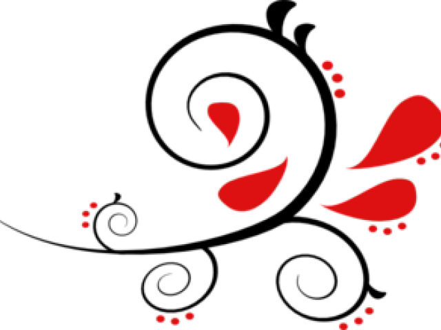 Vector Swirl Clipart Red - Designs For Chart Boundary (640x480), Png Download