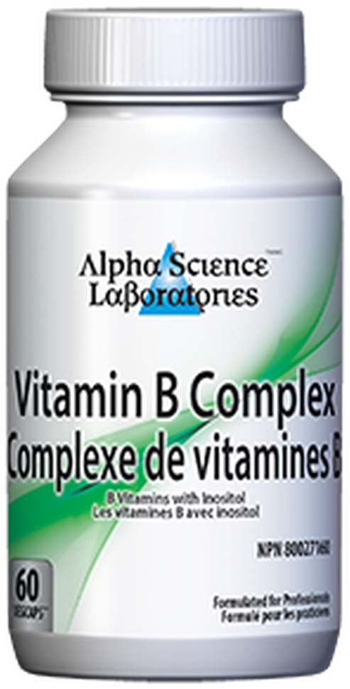 Alpha Science Vitamin B Complex 60 Caps - Nutraceutical (1333x1000), Png Download
