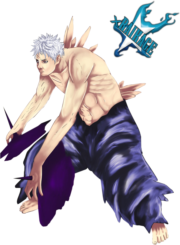Obito Render Photo - Cartoon (733x1024), Png Download