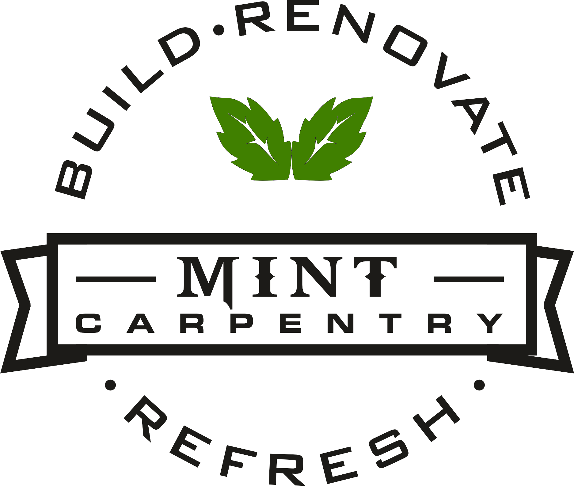 Mint Carpentry Logo - Emblem (1873x1586), Png Download