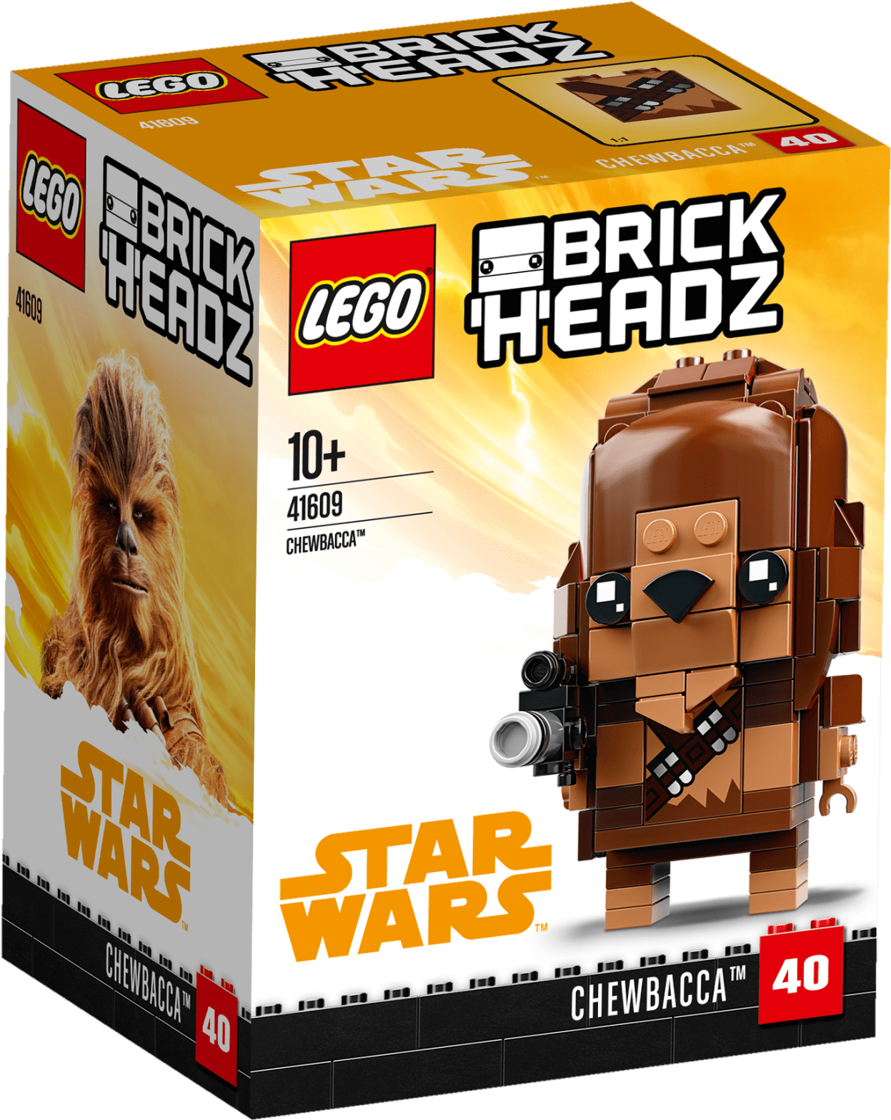 Brick Headz Chewbacca (2400x1800), Png Download