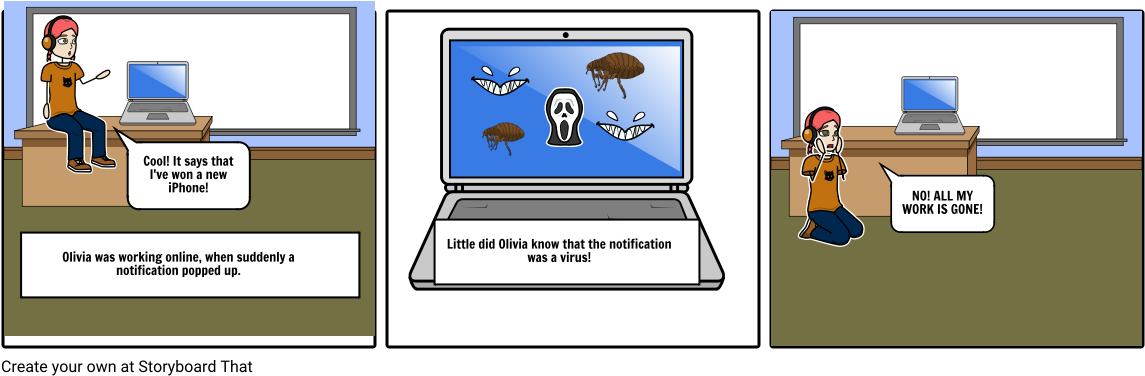 Legal- Computer Viruses - Cartoon (1164x385), Png Download