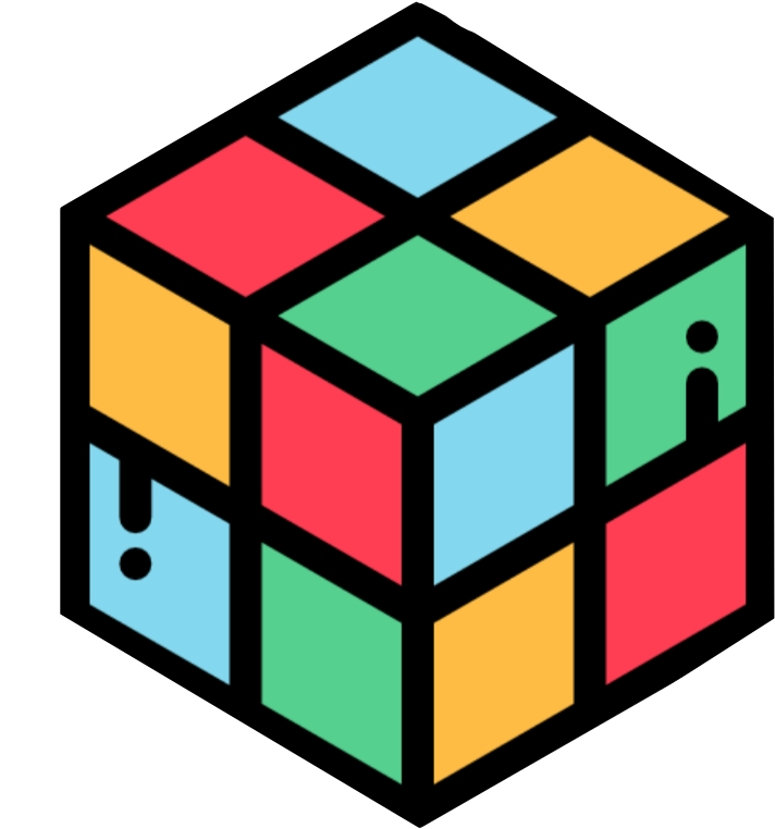 Nerdy Cubers - Coloring Page Rubiks Cube (1080x2280), Png Download