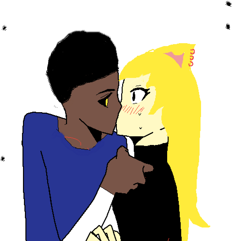Beso De Despedida - Cartoon (1000x1000), Png Download