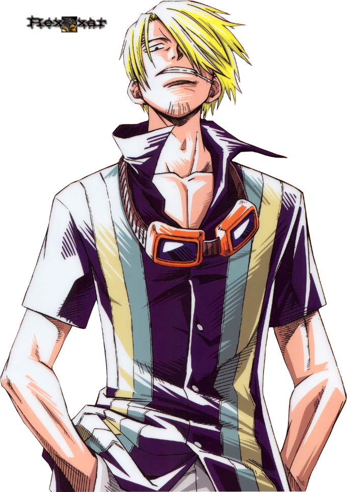 Uchiha Minato - One Piece Sanji (681x964), Png Download