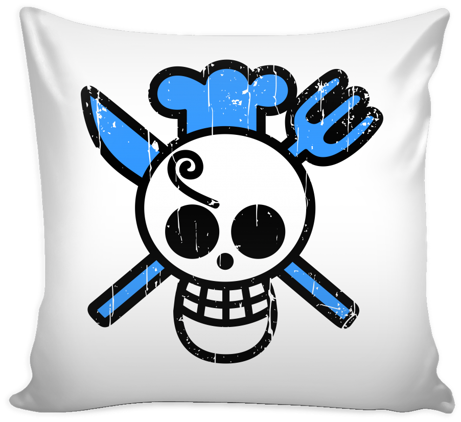 One Piece - Sanji Symbol - Pillow Cover - Tl00900pc - Let That Shit Go Pillow (1024x1024), Png Download