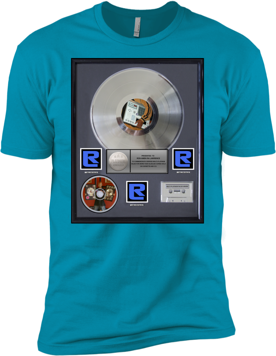 Platinum Record T-shirt - Shirt (1155x1155), Png Download