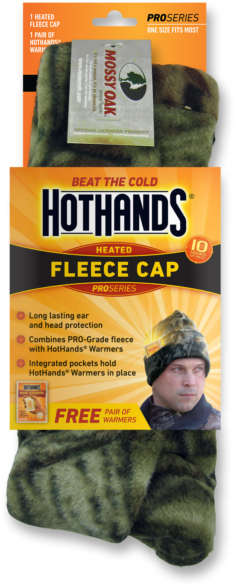 Hothands Camo Fleece Cap - Wool (2048x2048), Png Download