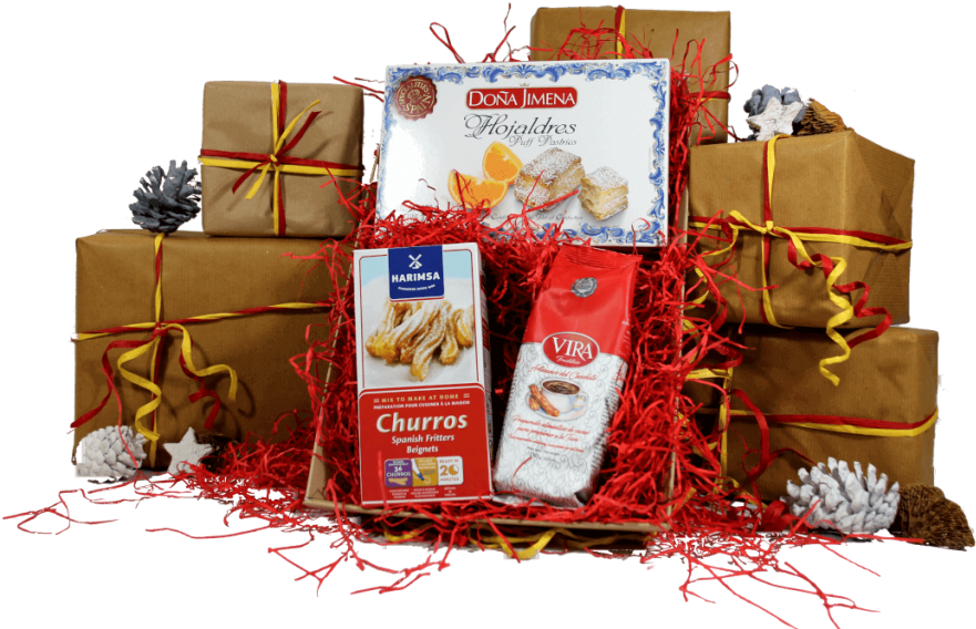 Chocolate & Pastries Breakfast - Gift Basket (1024x683), Png Download
