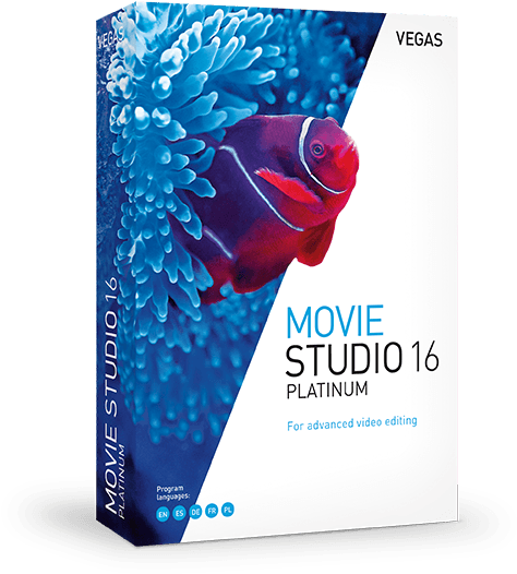 Vegas Movie Studio 16 Platinum - Video Editing (600x600), Png Download