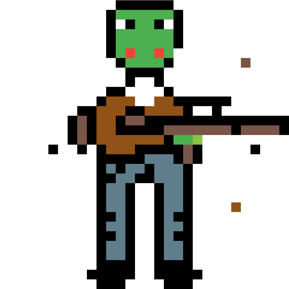 Soldier Guy Dino - Assault Rifle (1184x1184), Png Download
