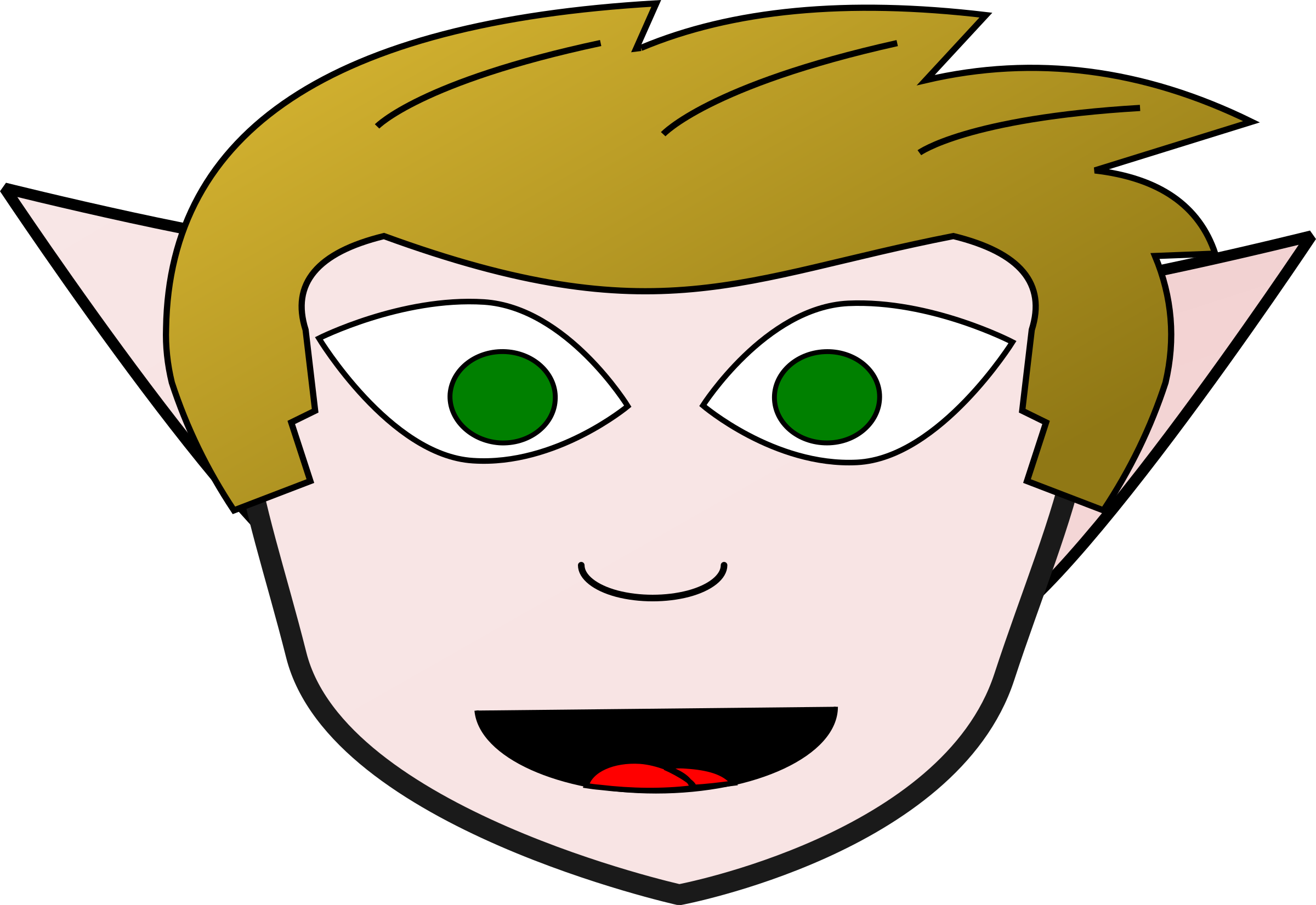 This Free Icons Png Design Of Stater Elf Male (2400x1651), Png Download