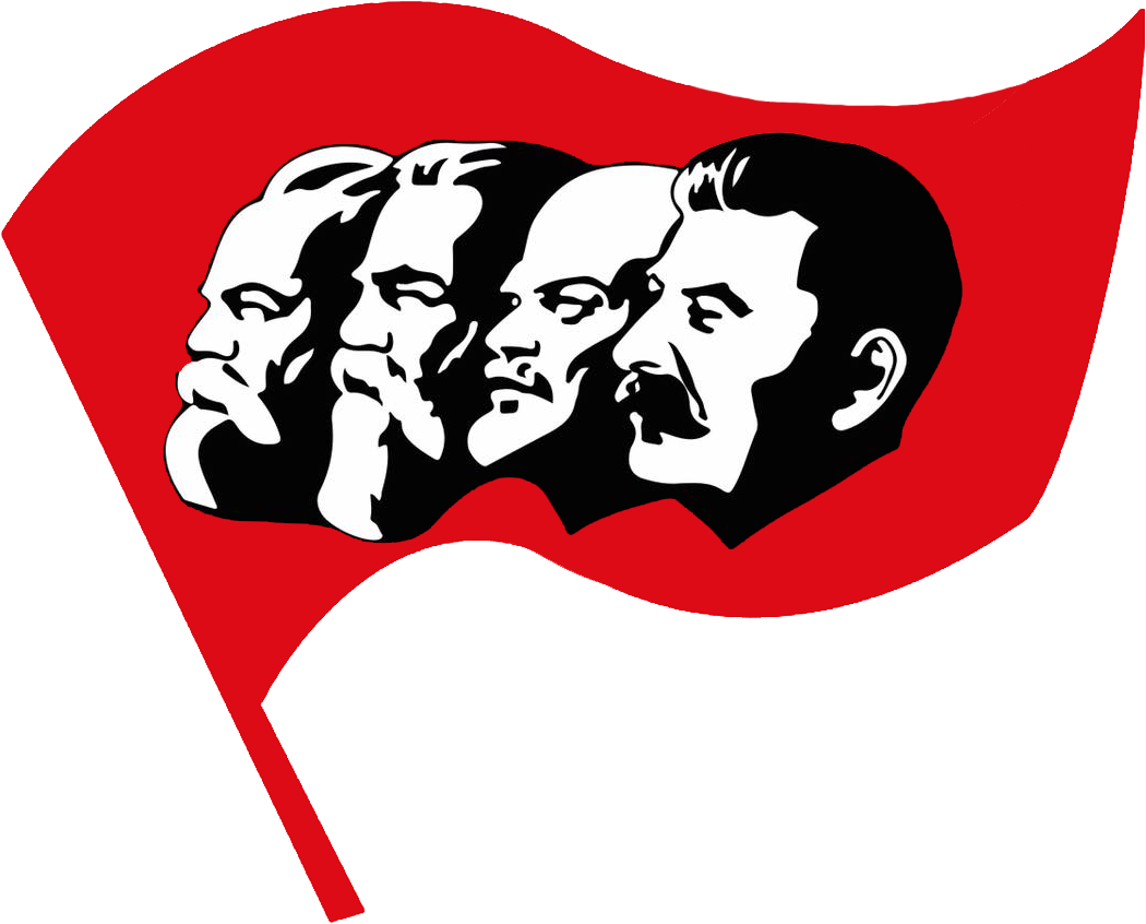 File - Marx - Engels - Lenin - Stalin - Marx Engels Lenin (1050x846), Png Download
