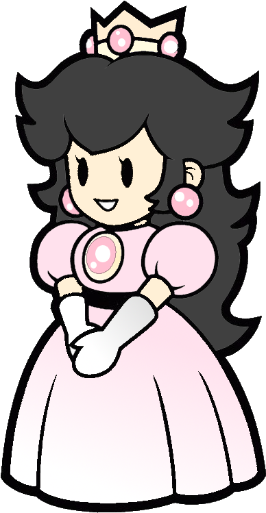 Kawaii Princess Peach (600x850), Png Download