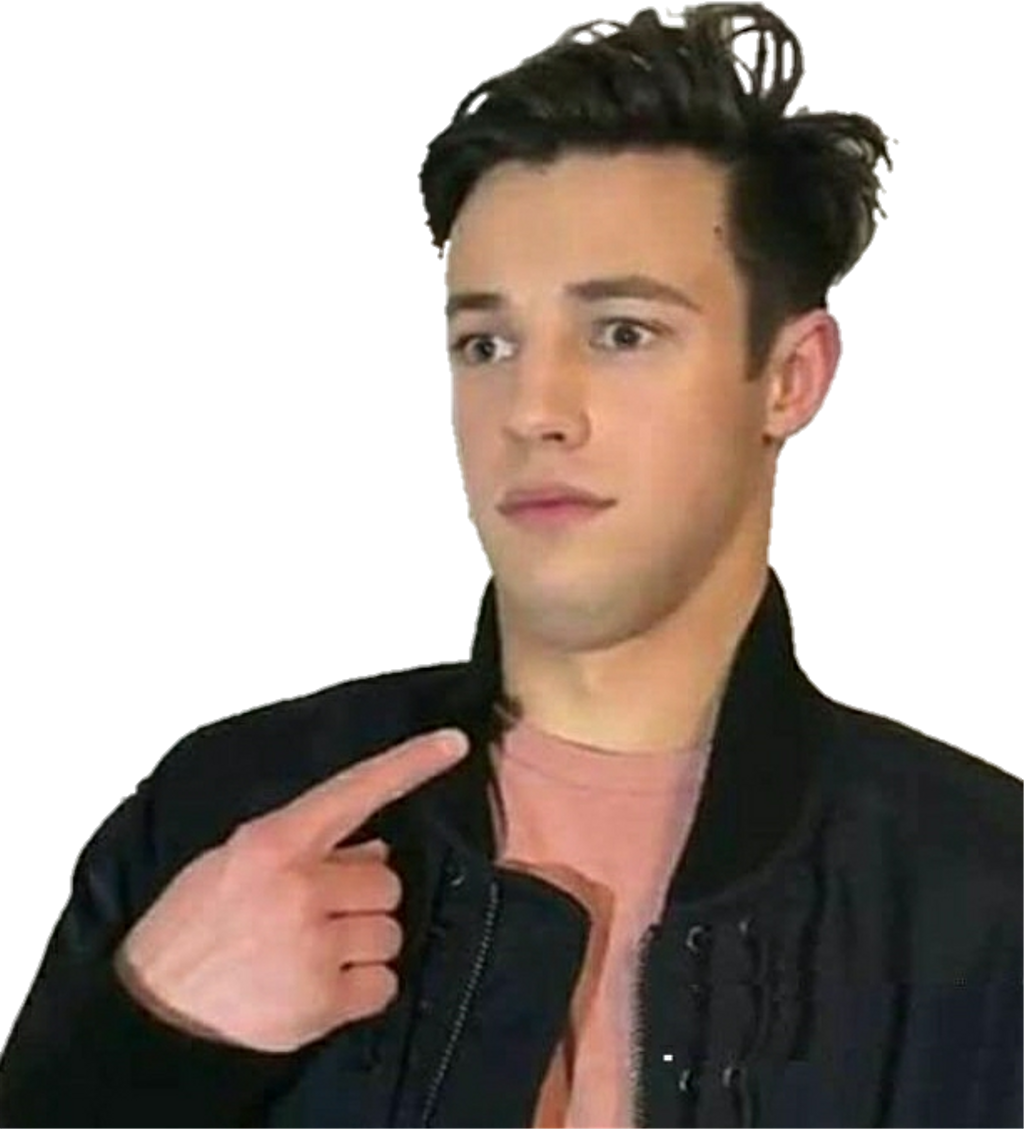 Cameron Camerondallas Dallas Magcon Oldmagcon - Leather Jacket (1024x1129), Png Download