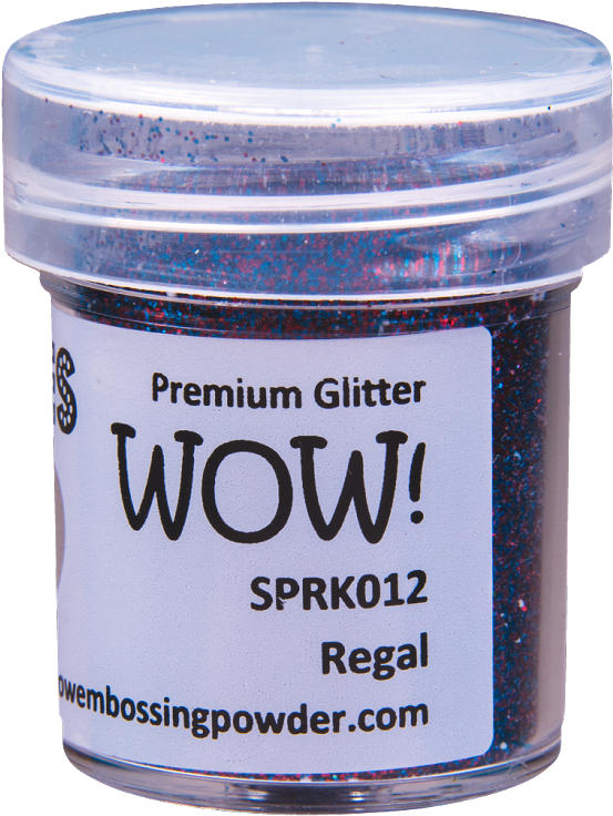 Wow Bluetiful Embossing Powder (558x750), Png Download