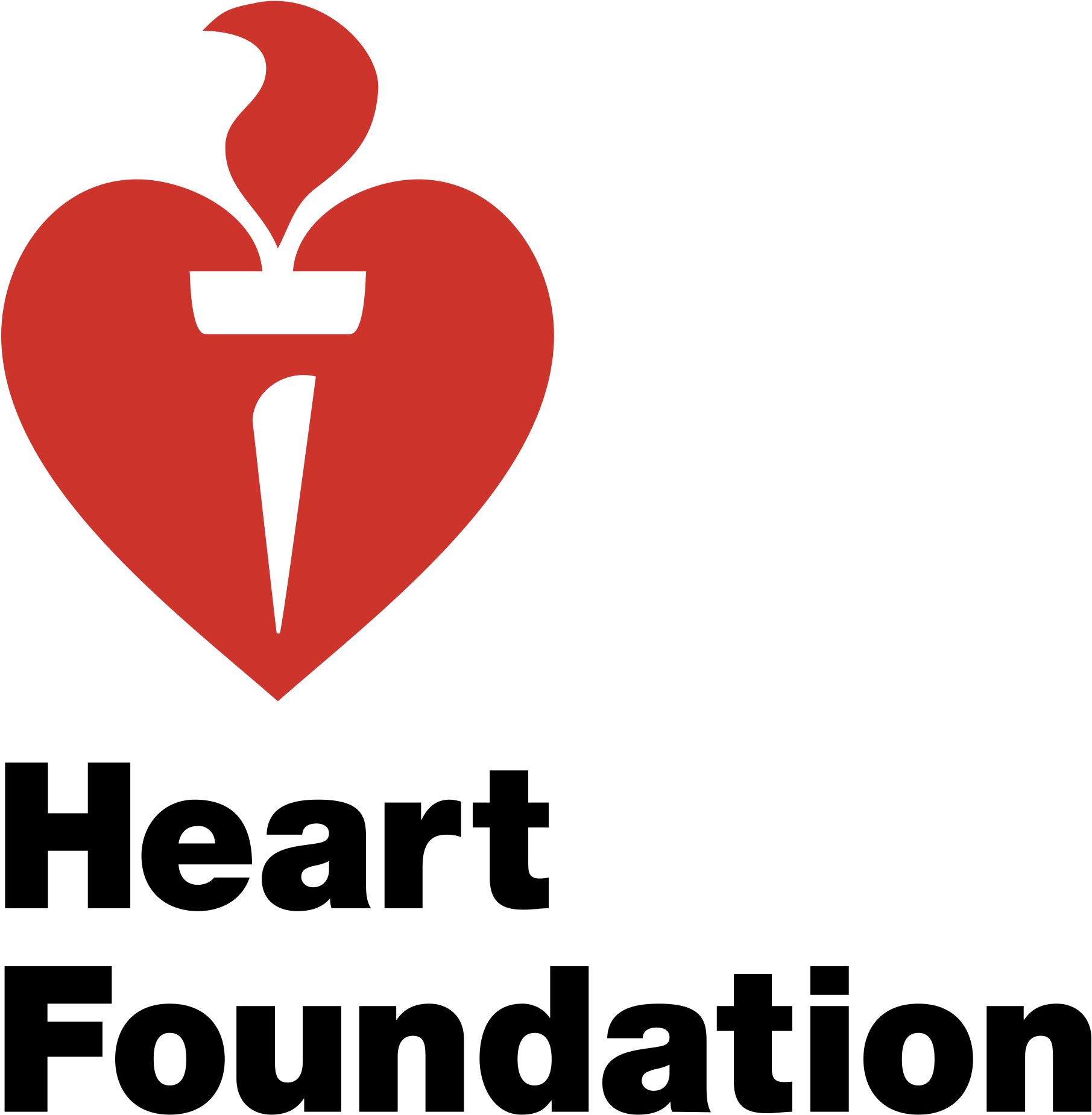 Heart Foundation Logo Png Transparent - Heart Foundation Logo (2400x2400), Png Download
