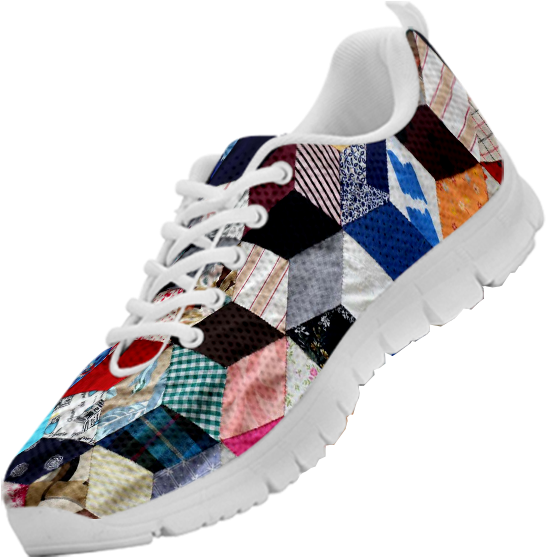 3d Cube Sneakers - Running Shoe (560x582), Png Download