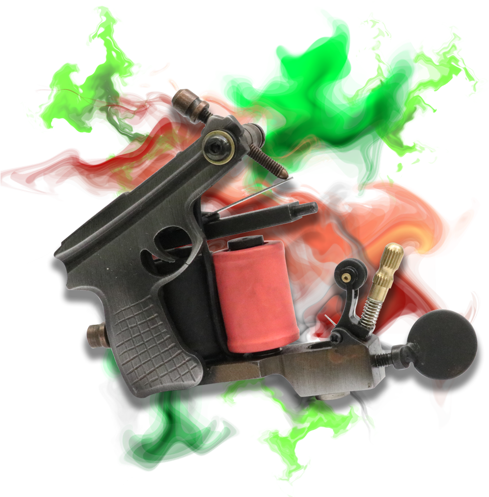 Coil Tattoo Machine - Revolver (1000x1000), Png Download