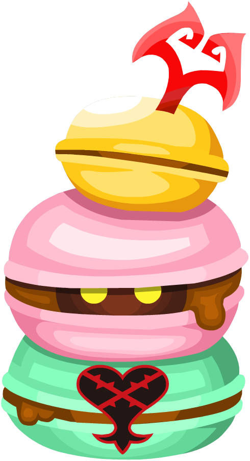 Kingdom Hearts Heartless (490x903), Png Download