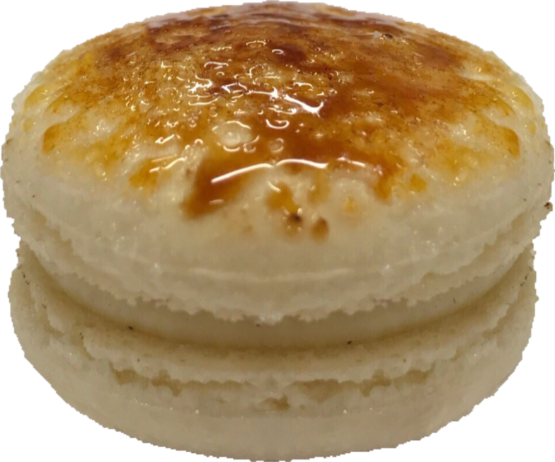 Crème Brule - - Macaroon (784x653), Png Download