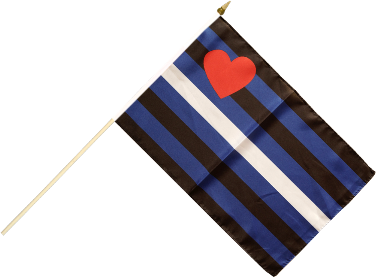Gay Pride Leather Hand Waving Flag - Flag (1500x997), Png Download
