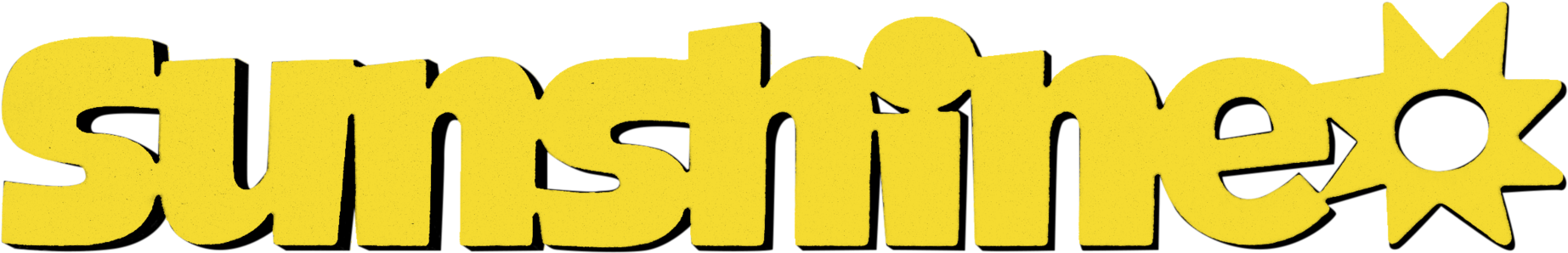 Sunshine Tiny Word - Graphics (2048x2048), Png Download